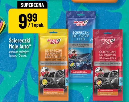 Ściereczki wybrane rodzaje promocja w POLOmarket