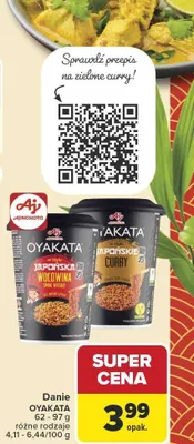 Danie Oyakata Ajinomoto promocja w Carrefour