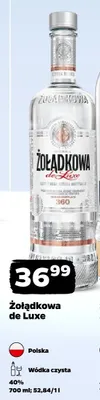 Wódka Żołądkowa de Luxe Polska promocja w Netto