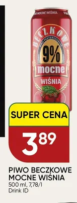 Piwo Beczkowe Mocne Wiśnia promocja w Chata Polska