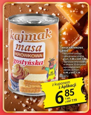 Masa krówkowa Gostyń promocja w Selgros
