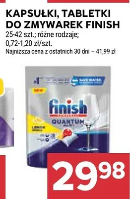 Kapsułki, tabletki do zmywarek Finish promocja w Stokrotka