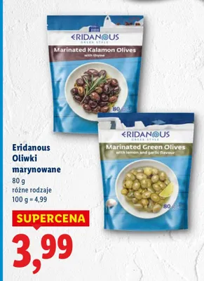 Oliwki marynowane promocja w Lidl