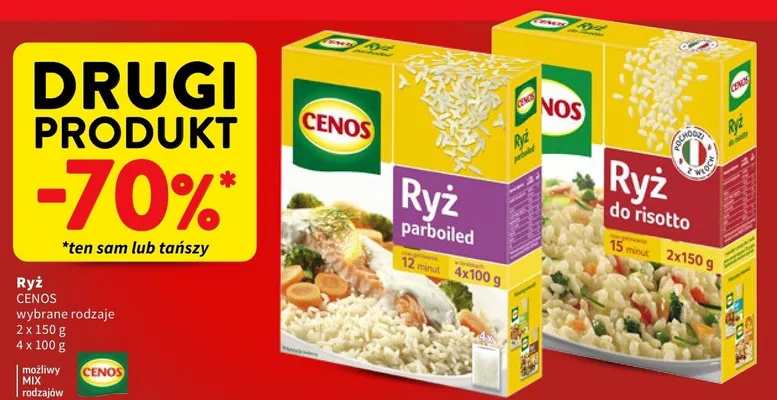 Ryż parboiled, ryż do risotto promocja w Intermarche