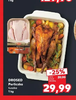 Perliczka tuszka Drosed promocja w Kaufland