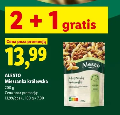 Mieszanka królewska Alesto promocja w Lidl