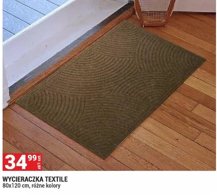 Wycieraczka Textile 80x120cm promocja w Merkury Market