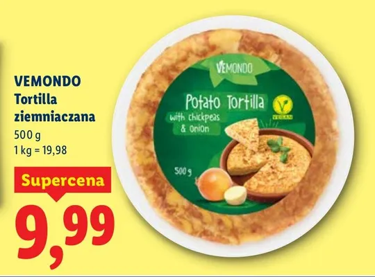 Tortilla ziemniaczana promocja w Lidl
