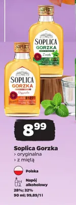 Soplica Gorzka oryginalna promocja w Netto