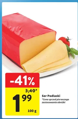Ser podlaski promocja w Intermarche