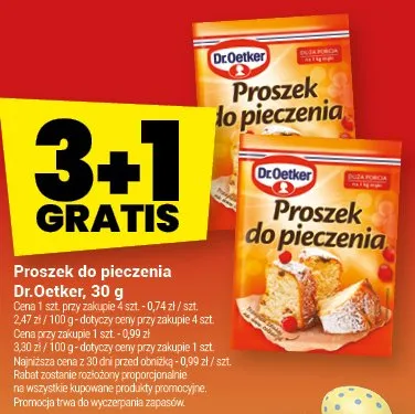 Proszek do pieczenia promocja w Twój Market