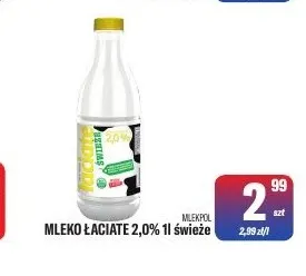 Mleko Łaciate świeże 2,0% promocja w Tomi Markt
