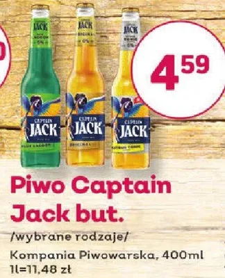 Piwo Captain Jack but. Kampania Piwowarska promocja w Bliski
