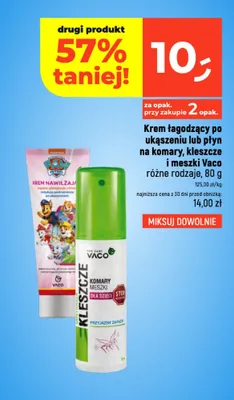 Płyn na komary kleszcze i meszki dla dzieci Vaco promocja w Dealz