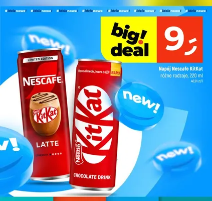 Napój czekoladowy Nestle KitKat Chocolate Drink promocja w Dealz