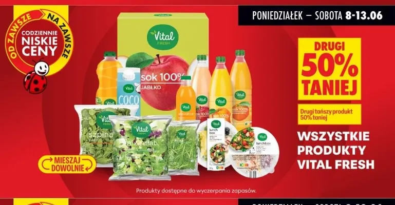 Produkty Vital Fresh promocja w Biedronka