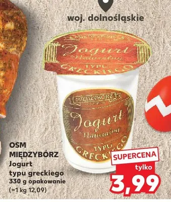 Jogurt typu greckiego promocja w Kaufland