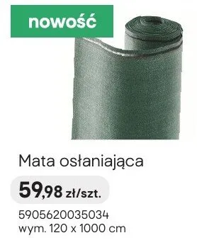 Mata osłaniająca promocja w Castorama