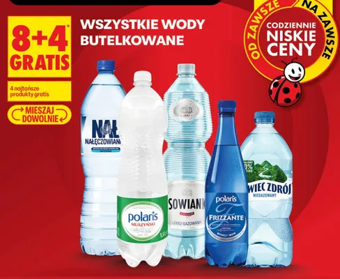 Woda lekko gazowana Sowianka promocja w Biedronka