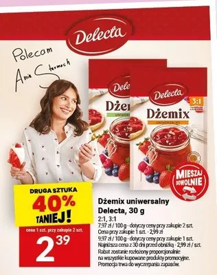 Dżemix uniwersalny Delecta 3:1 promocja w Twój Market