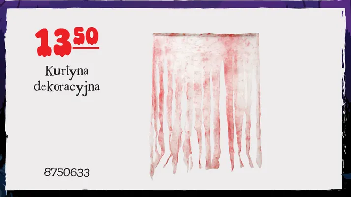 Kurtyna dekoracyjna promocja w MR. DIY