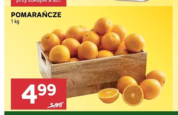 Pomarańcze promocja w Stokrotka