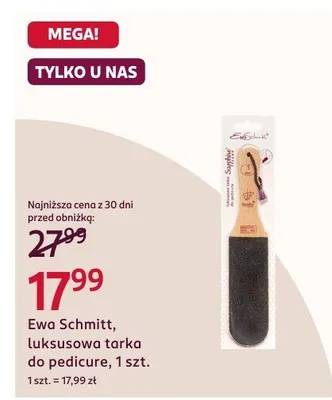 Luksusowa tarka do pedicure, 1 szt. promocja w Rossmann