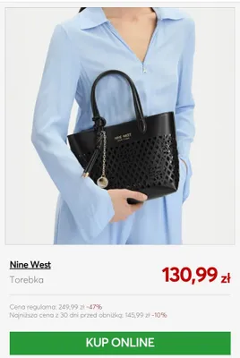 Torebka Nine West promocja w eobuwie.pl