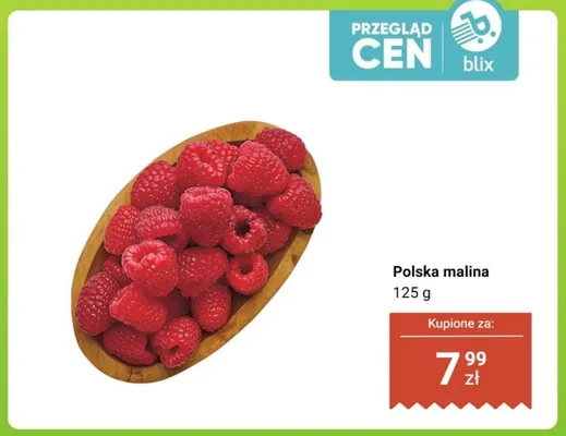 Malina polska promocja w Biedronka