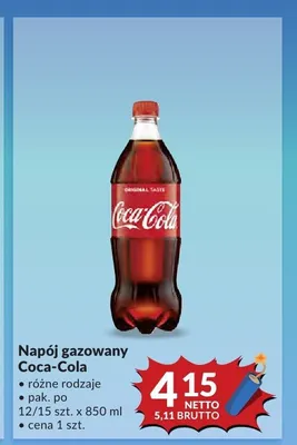 Napój gazowany Coca-Cola promocja w Makro