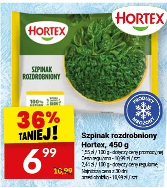 Szpinak rozdrobniony promocja w Twój Market