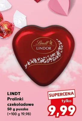 Pralinki czekoladowe puszka promocja w Kaufland