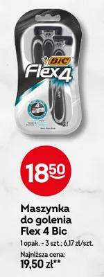 Maszynka do golenia Bic Flex 4 promocja w Żabka