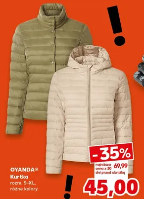 Kurtka rozm. S-XL, różne kolory promocja w Kaufland