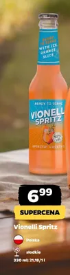 Aperitif Vionelli Spritz słodkie polskie promocja w Netto
