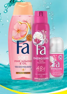 Żel pod prysznic Fa Soft Pink Jasmine & Oil promocja w Hebe