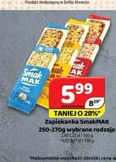 Zapiekanka SmakMAK promocja w Delfin