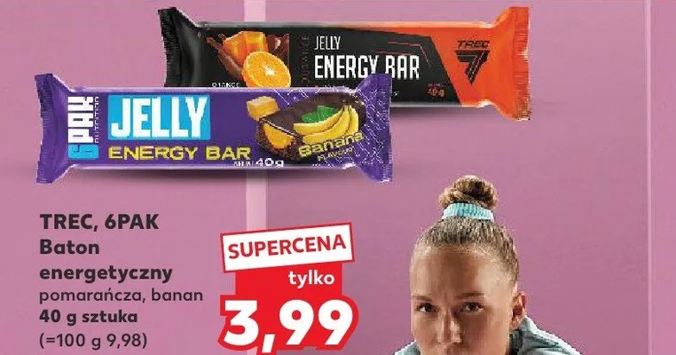 Baton energetyczny TREC 6PAK promocja w Kaufland