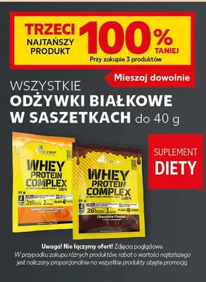 Odżywka białkowa Whey Protein Complex salted caramel Olimp promocja w Kaufland