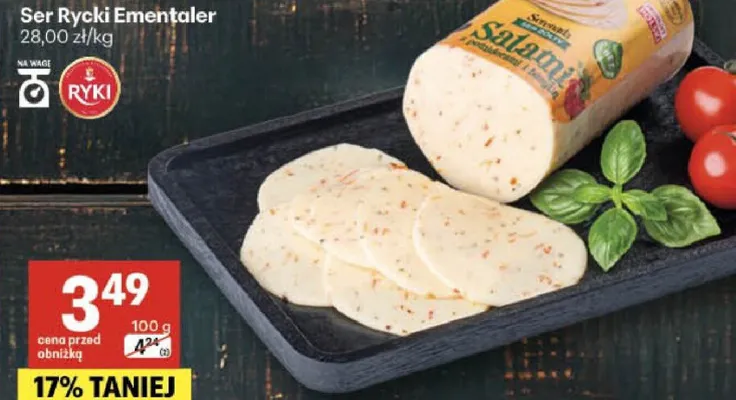 Ser Serenada Salami promocja w Delikatesy Centrum