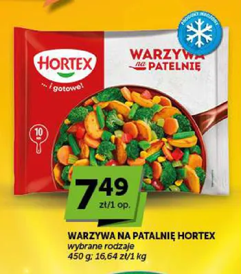 Warzywa na patelnię Hortex promocja w Euro Sklep