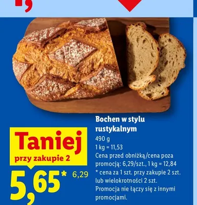 Bochen w stylu rustykalnym promocja w Lidl