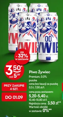 Piwo Żywiec Premium promocja w Żabka