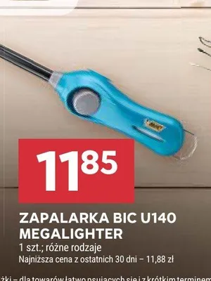 Zapalarka BIC U140 Megalighter promocja w Stokrotka