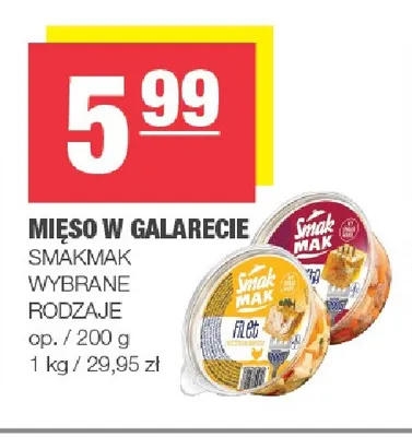 Mięso w galarecie Smakmak promocja w SPAR