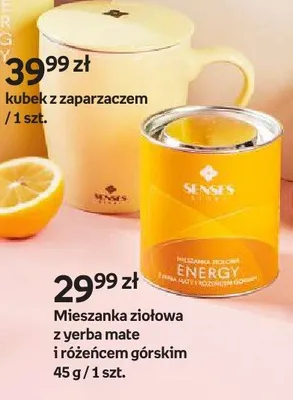 Mieszanka ziołowa z yerba mate i różańcem górskim Senses Story promocja w Empik
