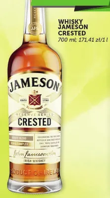 Whisky Crested promocja w ABC