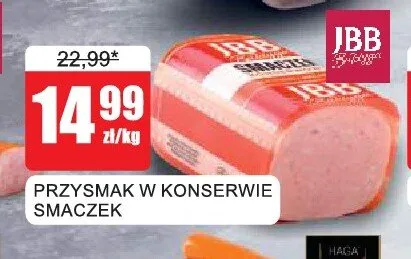 Przysmak w konserwie Smaczek JBB Bałdyga promocja w Bingo