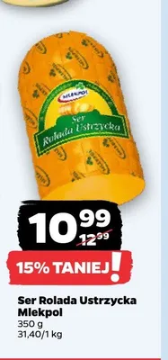 Ser Rolada Ustrzycka Mlekpol promocja w Netto