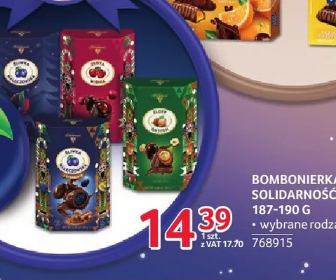 Bombonierka Solidarność promocja w Selgros